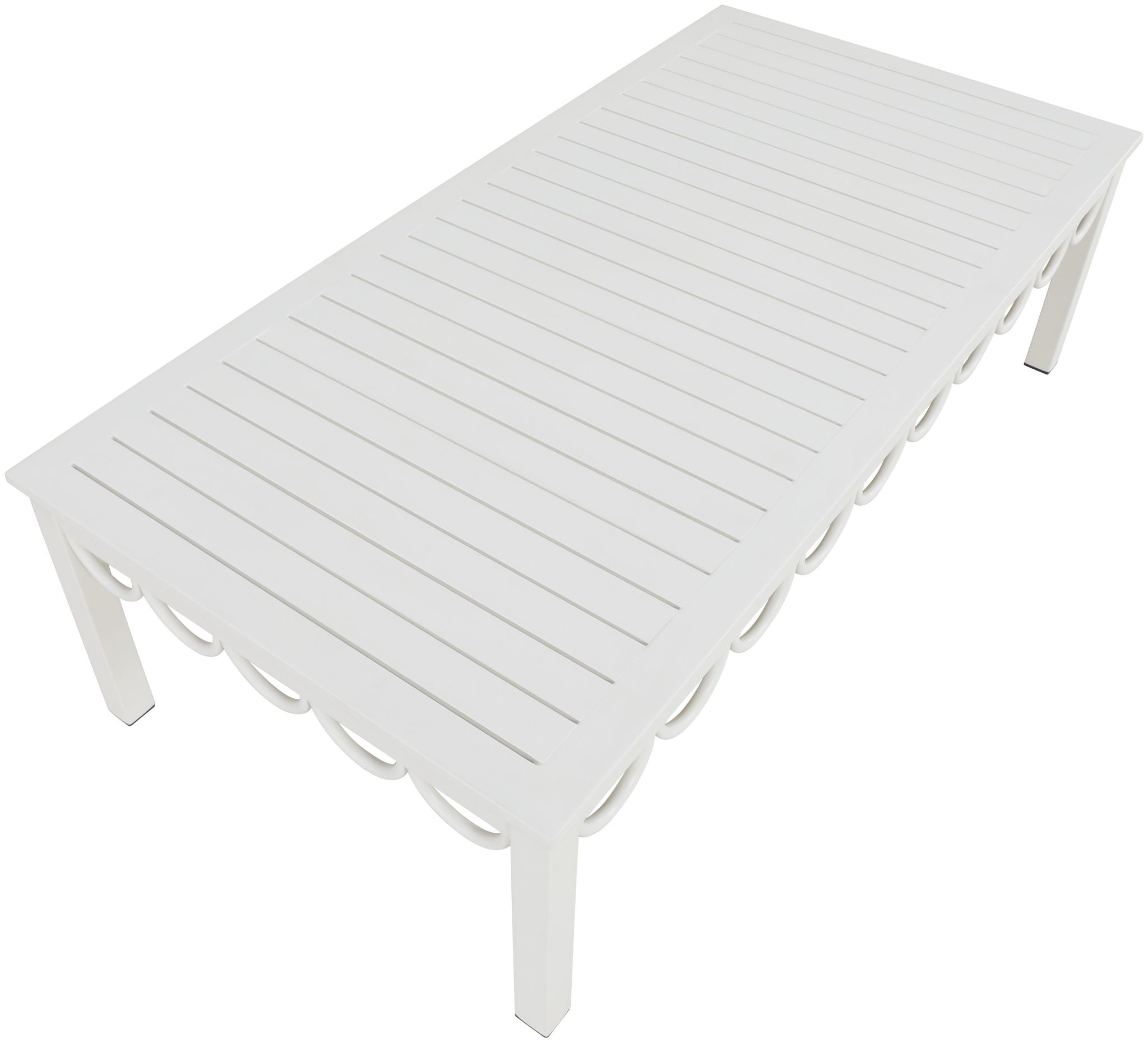 Portofino - Aluminum Outdoor Patio Coffee Table