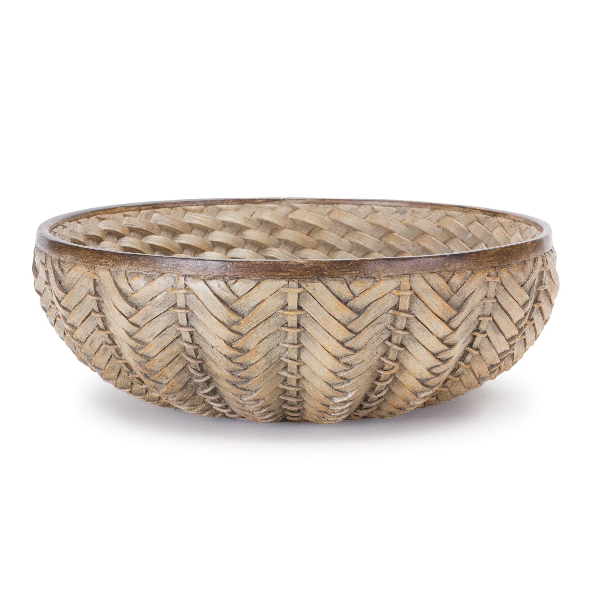 Decorative-Wicker-Design-Bowl-(Set-of-2)-Bowls