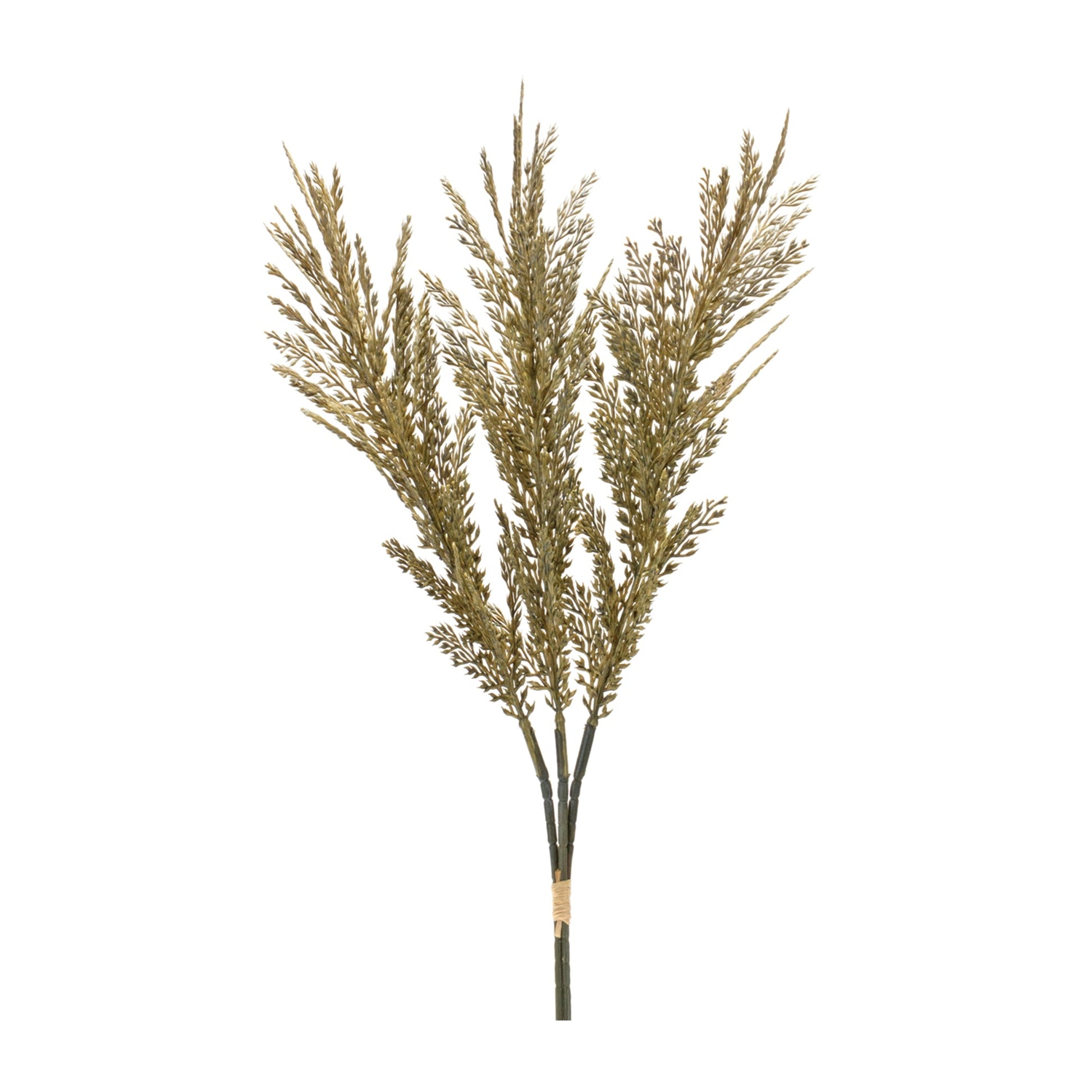 Green-plume-bundle-(set-of-6)-Artificial-Flowering-Plants