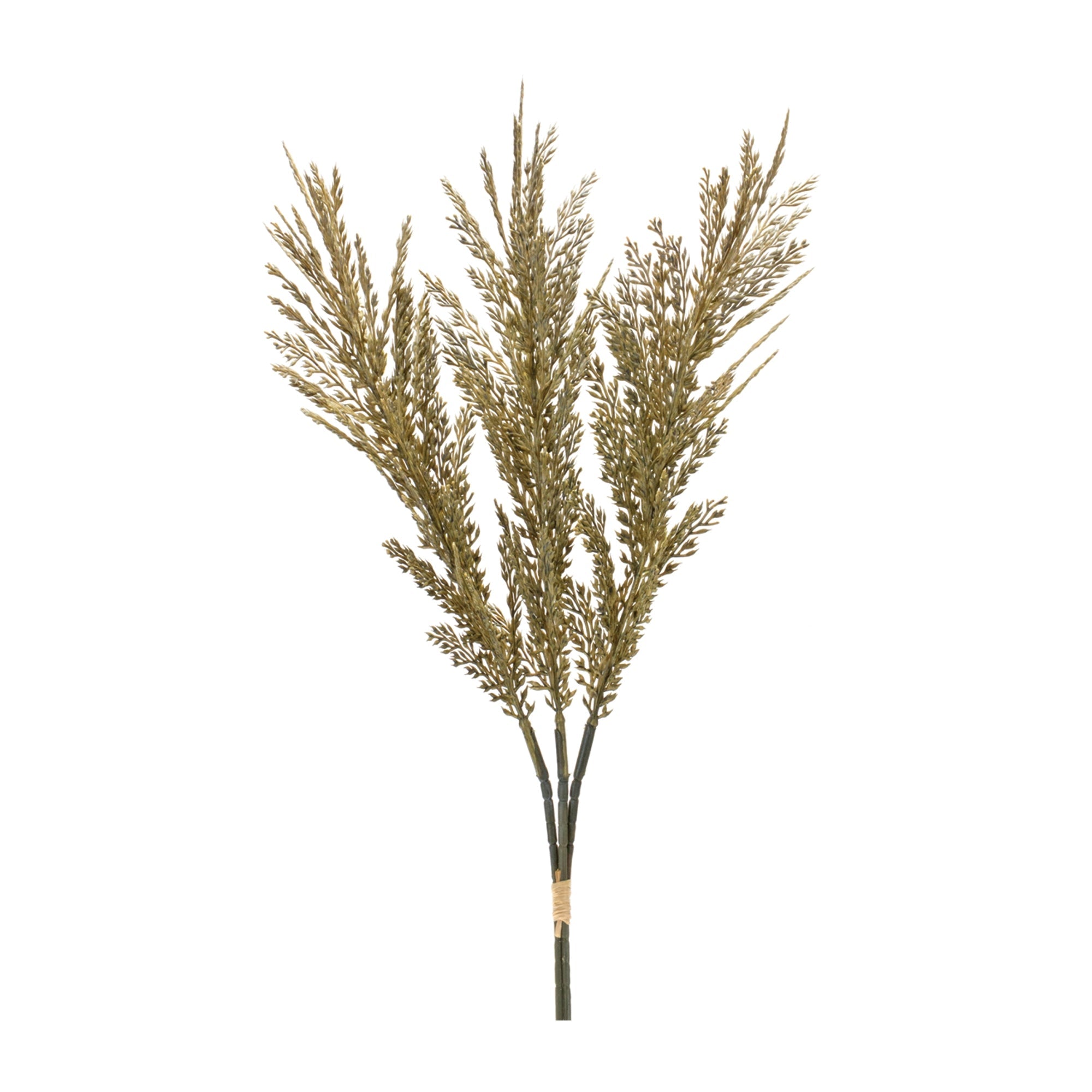 Green-plume-bundle-(set-of-6)-Artificial-Flowering-Plants