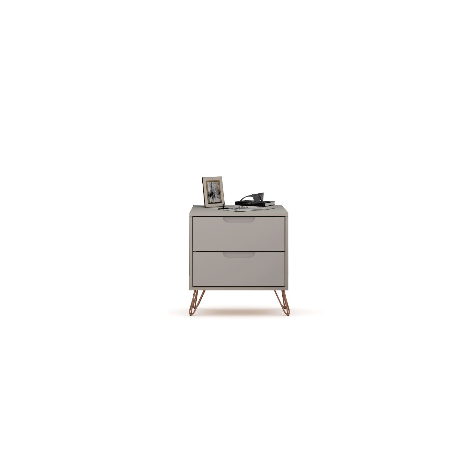 Rockefeller - 2 Drawer Nightstand