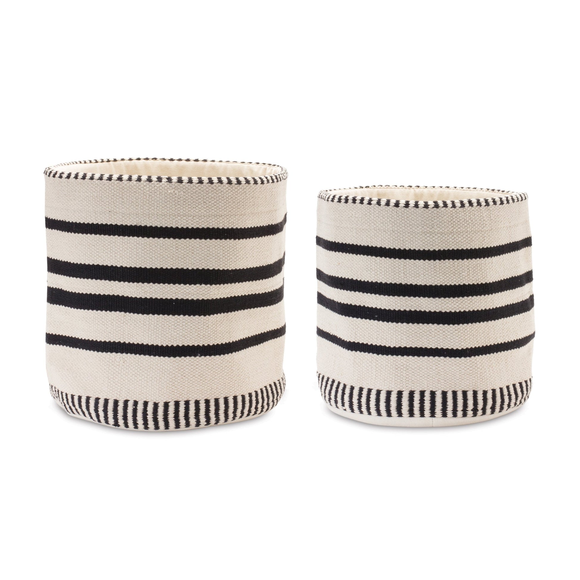 Striped-Woven-Cotton-Basket-(Set-of-2)-Decorative-Baskets-&-Storage