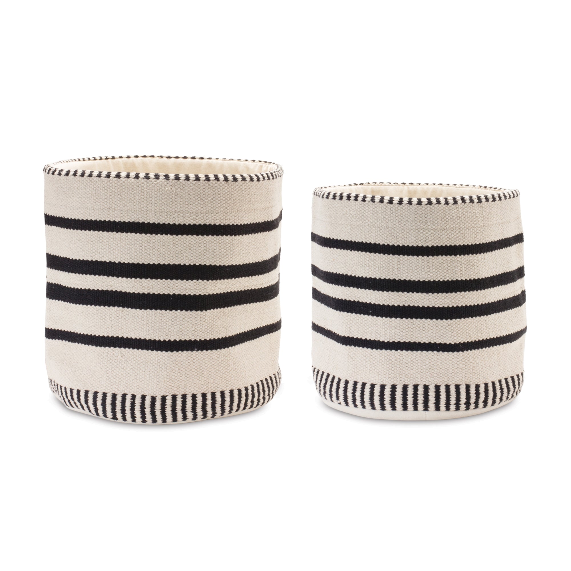 Striped-Woven-Cotton-Basket-(Set-of-2)-Decorative-Baskets-&-Storage