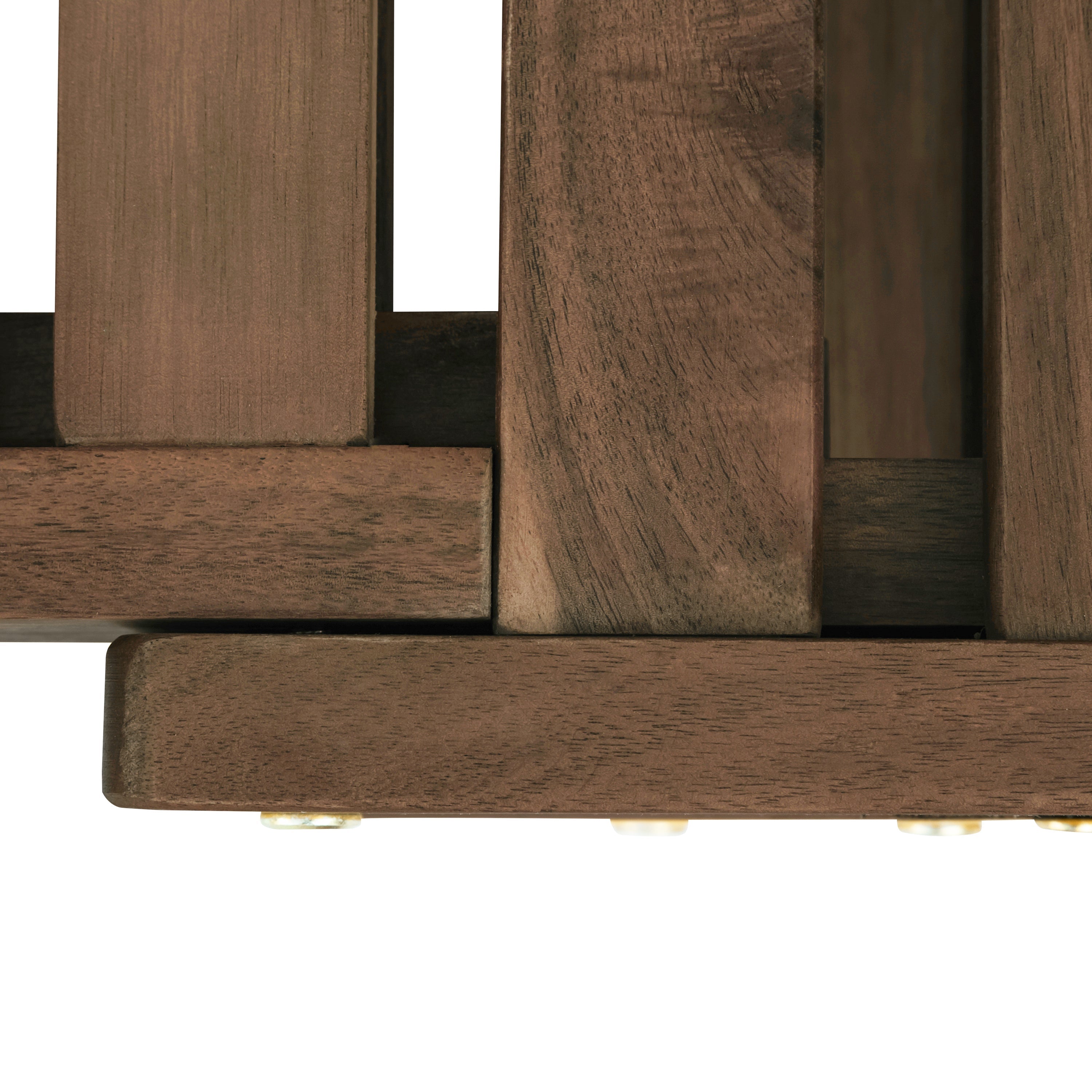 TOPMAX Outdoor Adjustable Patio Wooden Daybed Sofa Chaise Lounge