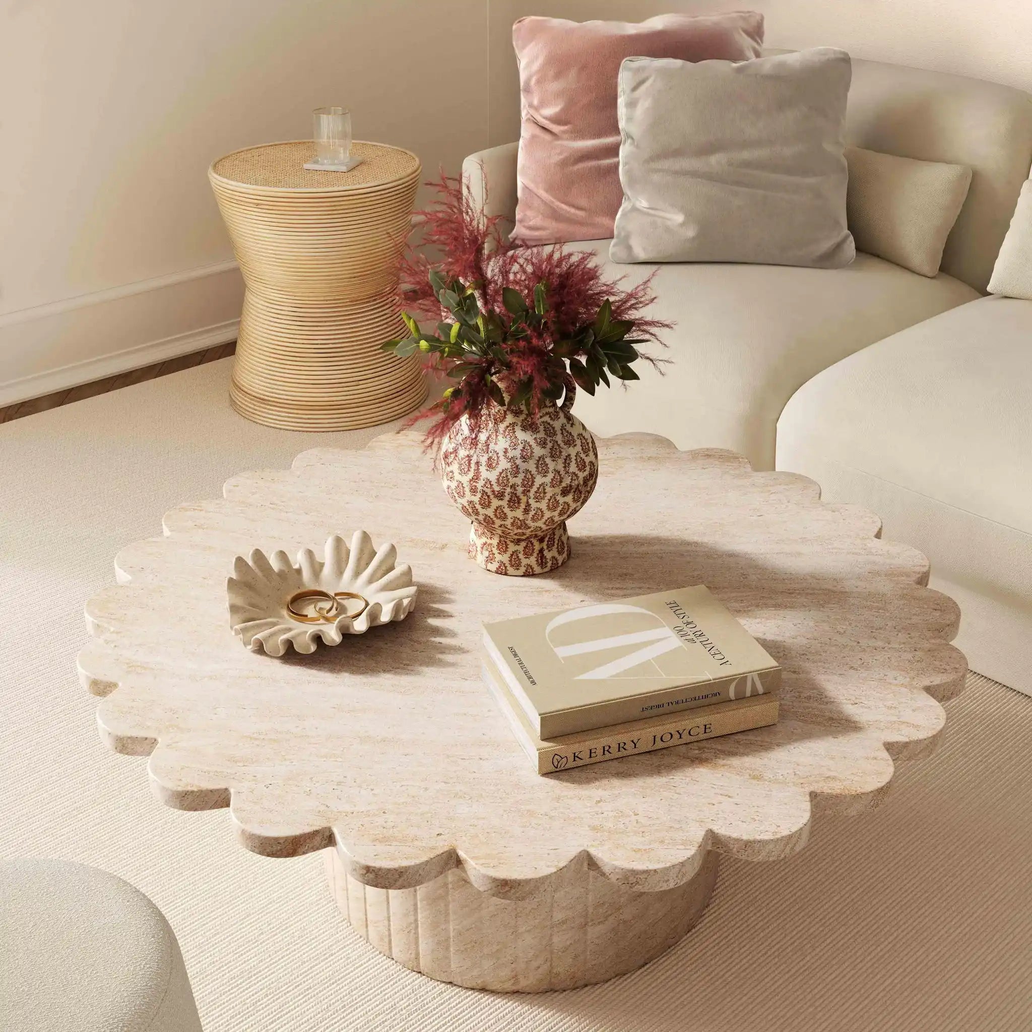 Henri - Side Table - Natural