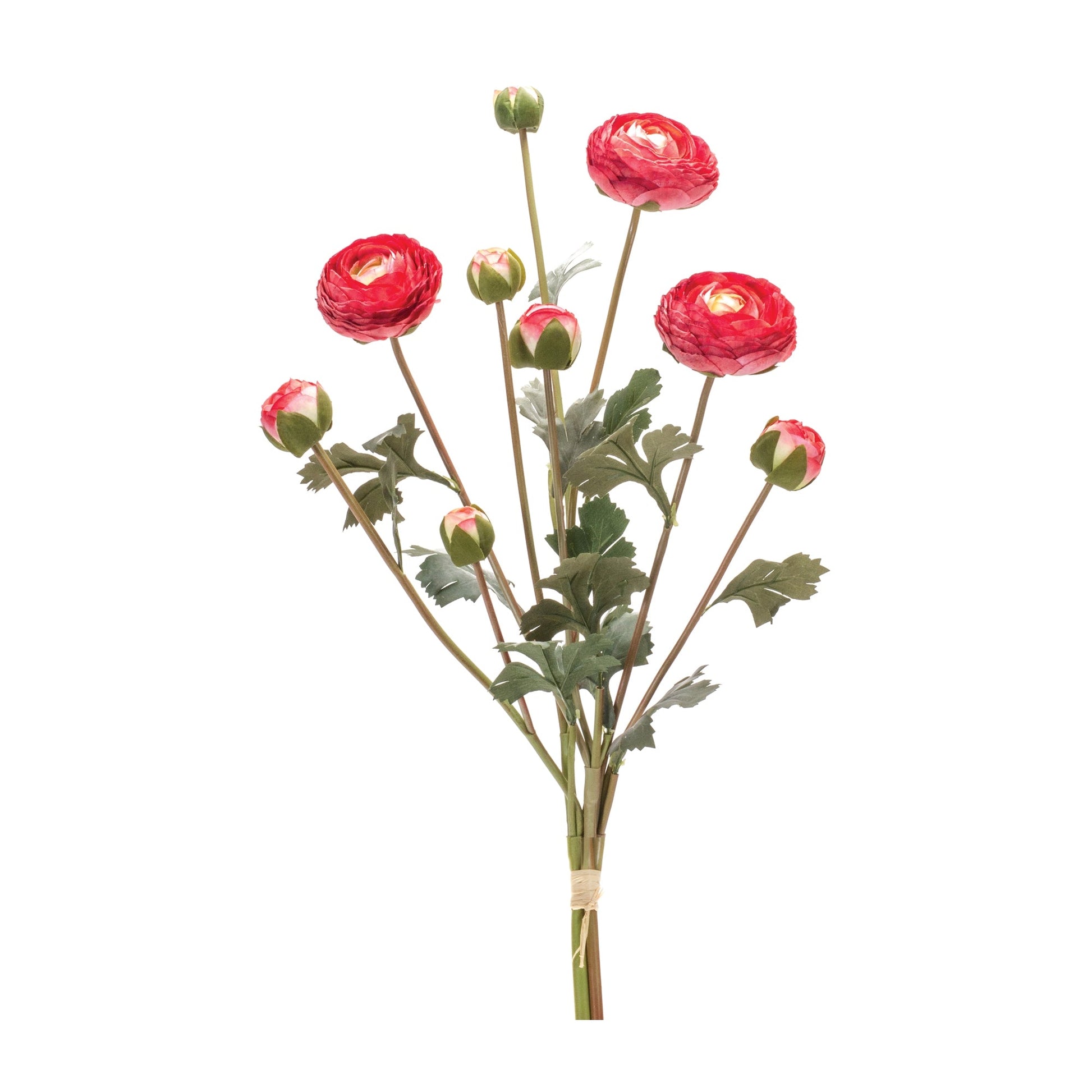 Red-Ranunculus-Bundle-(Set-of-2)-Artificial-Flowering-Plants