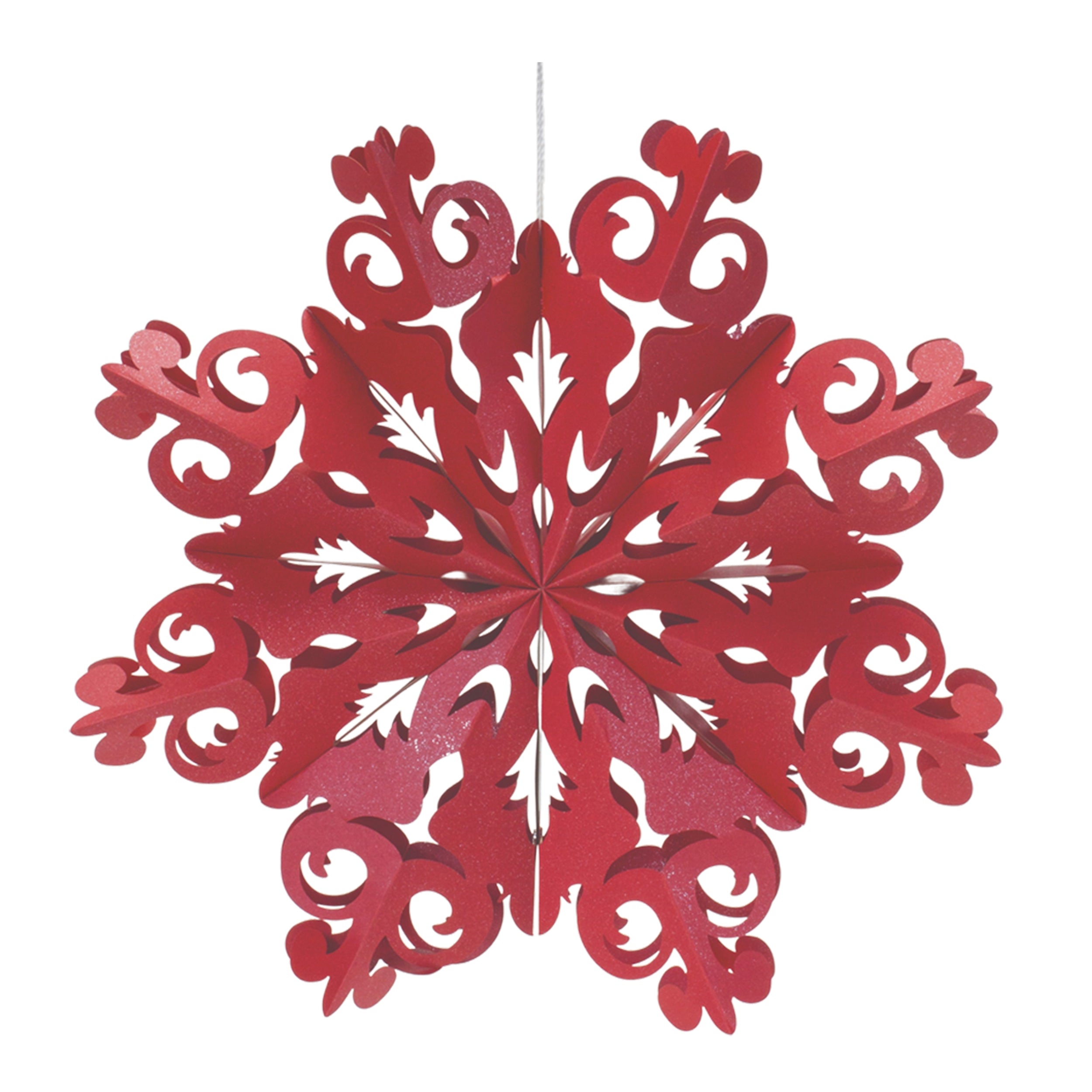 Paper Snowflake Ornament (Set of 6)