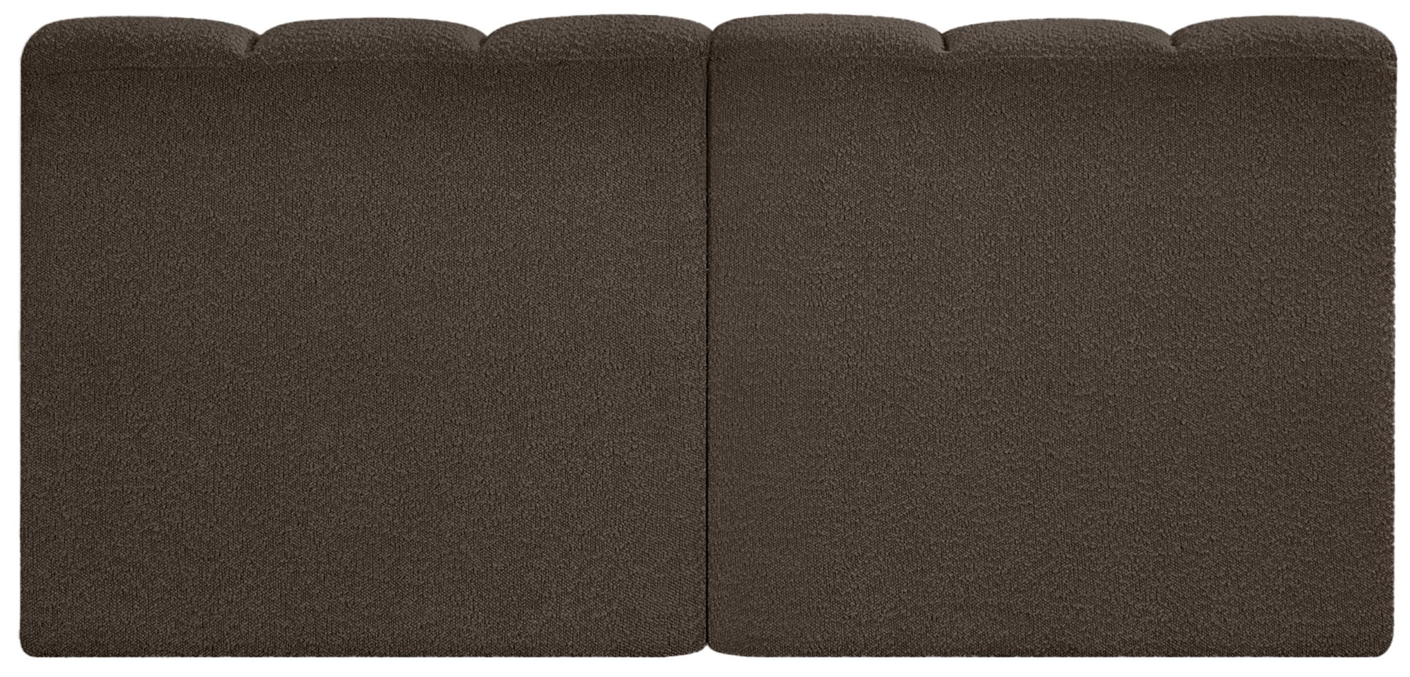 Arc - Boucle Fabric 2 Seats Modular Sofa