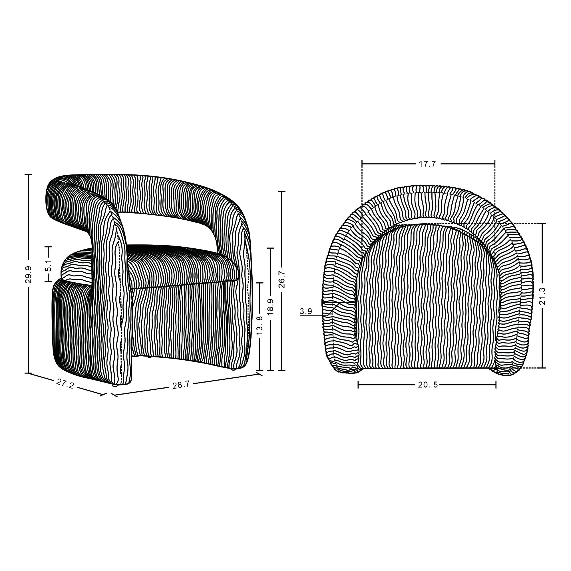 Corvette - Lounge Chair