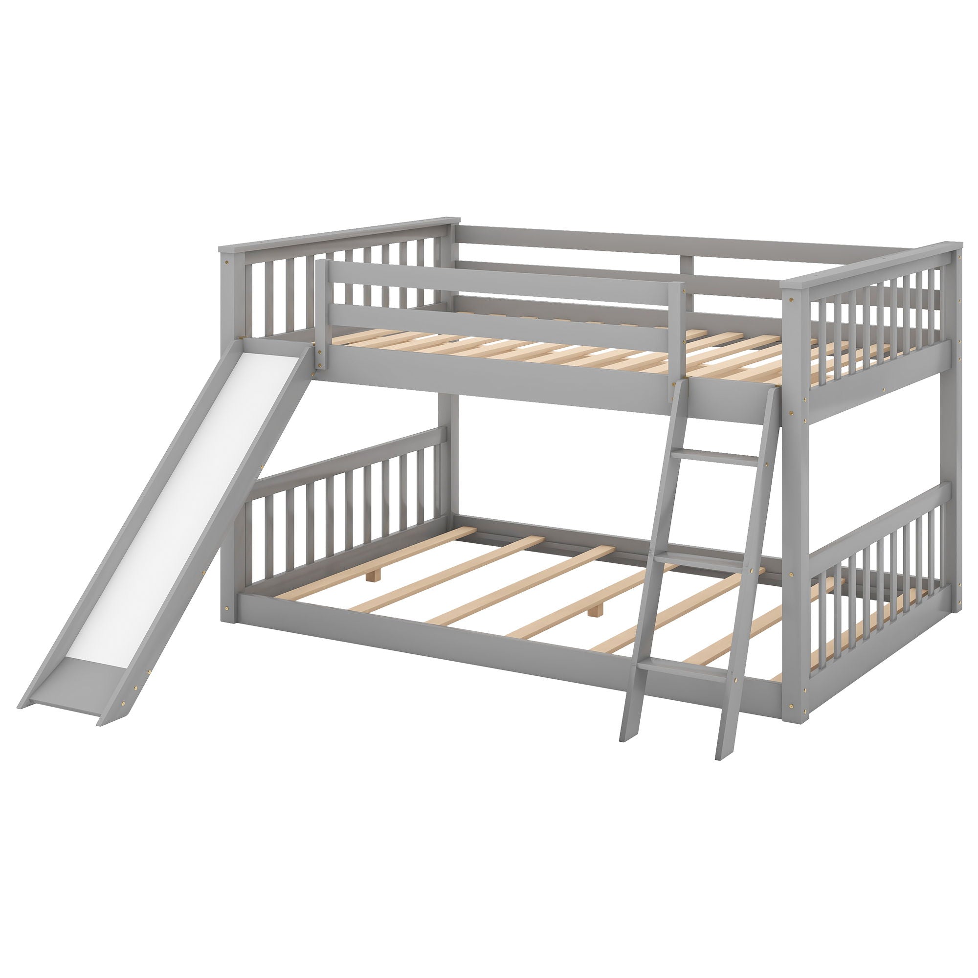 Bunk Bed & Convertible Slide And Ladder