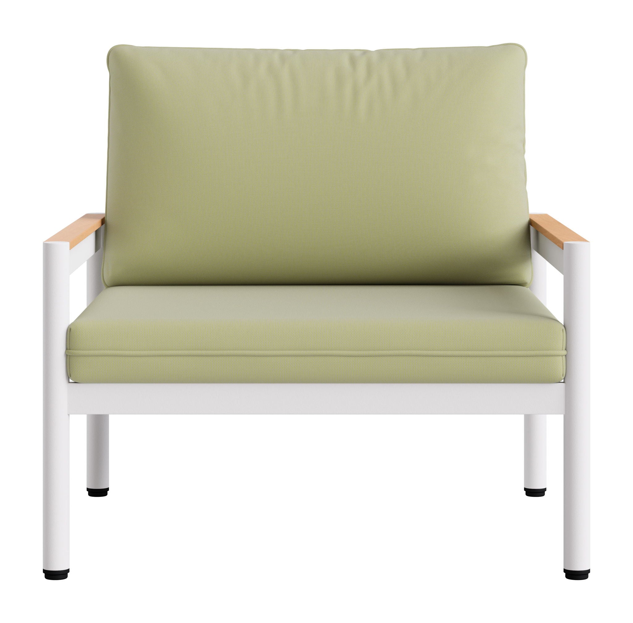 Lychee - Armchair - Green / White