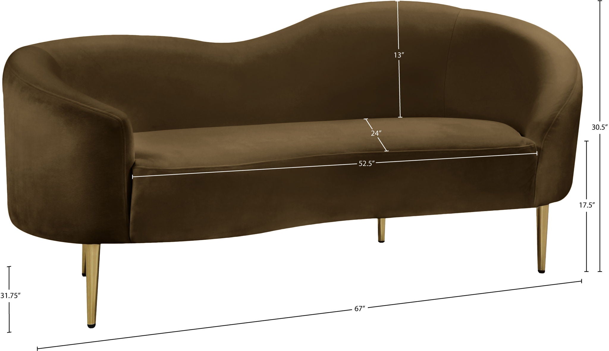 Ritz - Loveseat