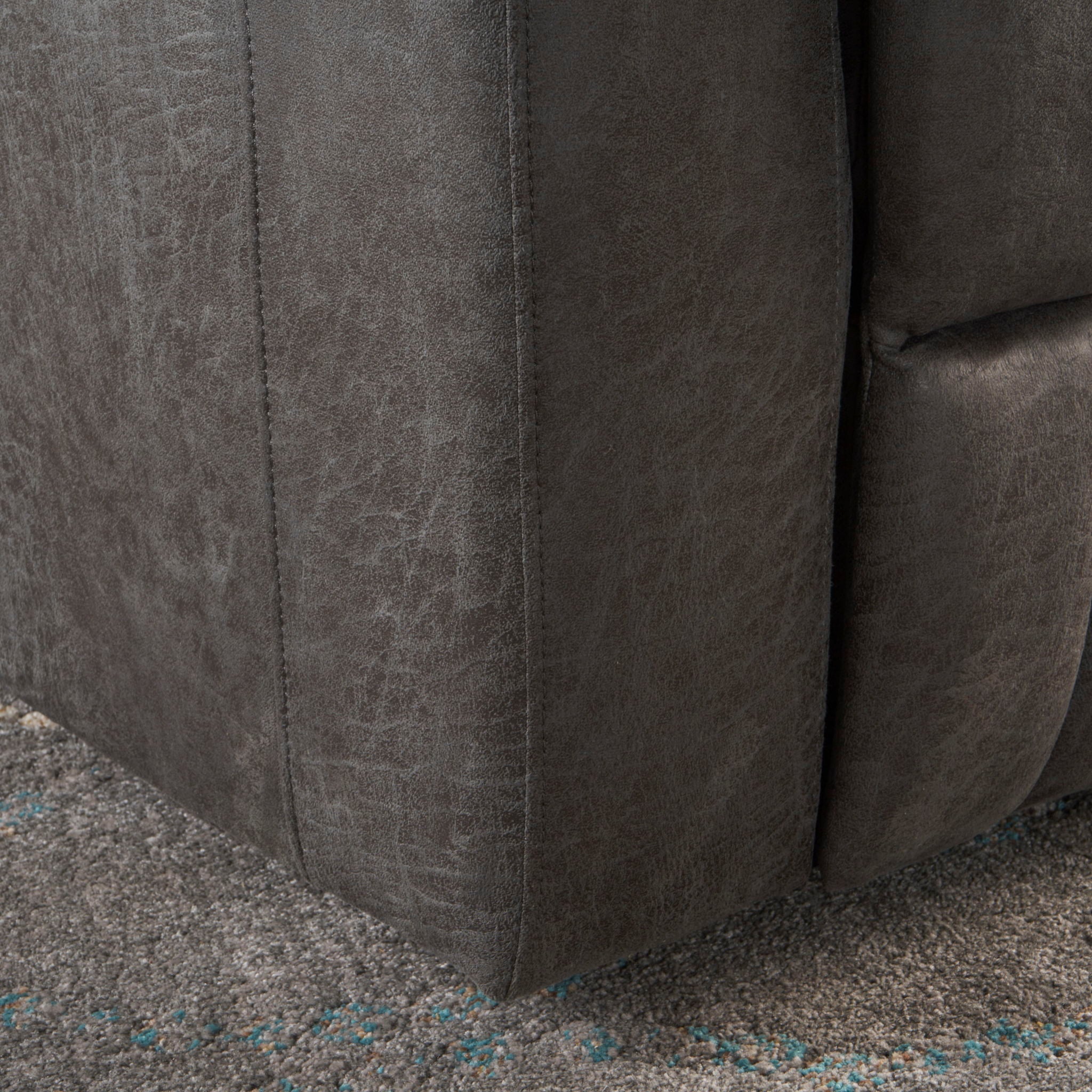 Wide Power Standard Recliner Chair With Arm Storage With USB