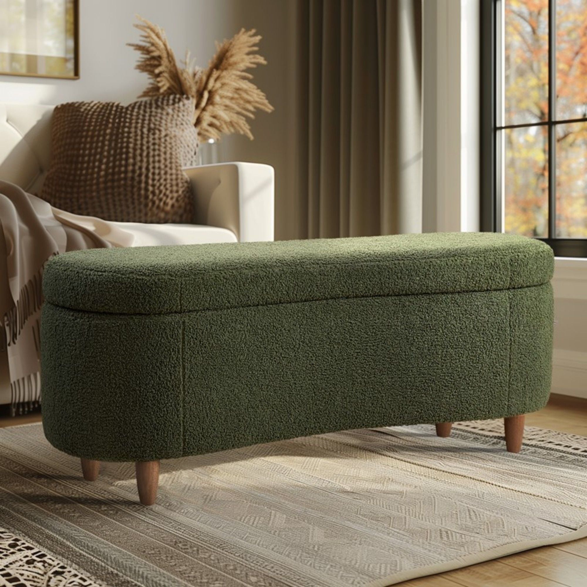 Flip Top Storage Bench