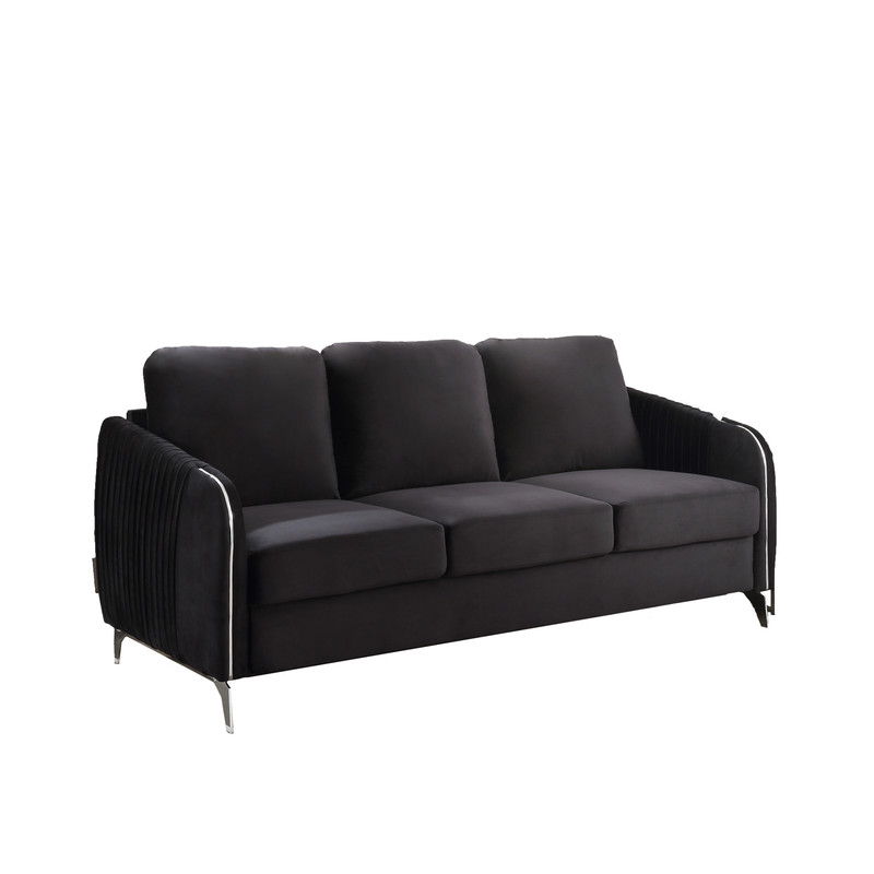 Hathaway - Velvet Modern Chic Sofa Couch - Best Buy Furniture
