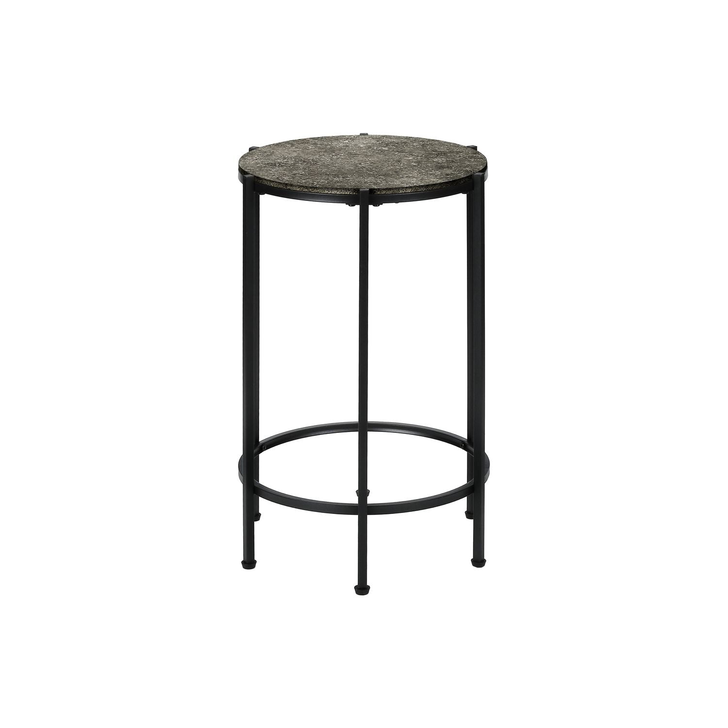 Contemporary Round Accent Table For Living Room