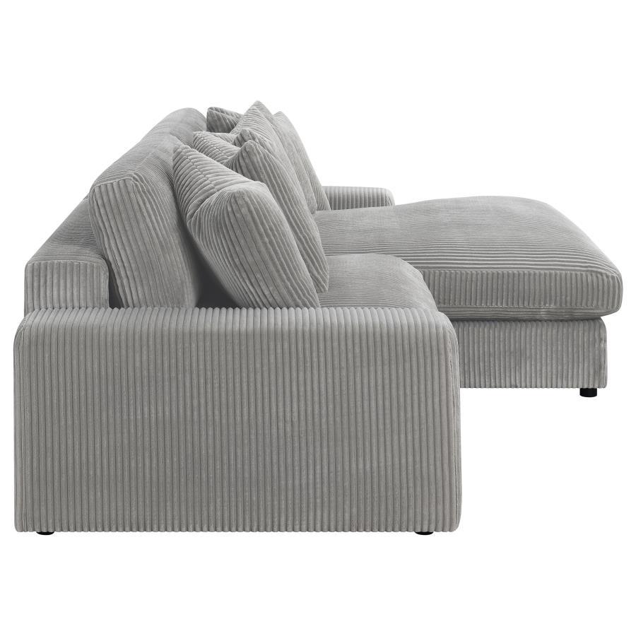 Blaine - Upholstered Reversible Chaise Sectional Sofa - Best Buy Furniture