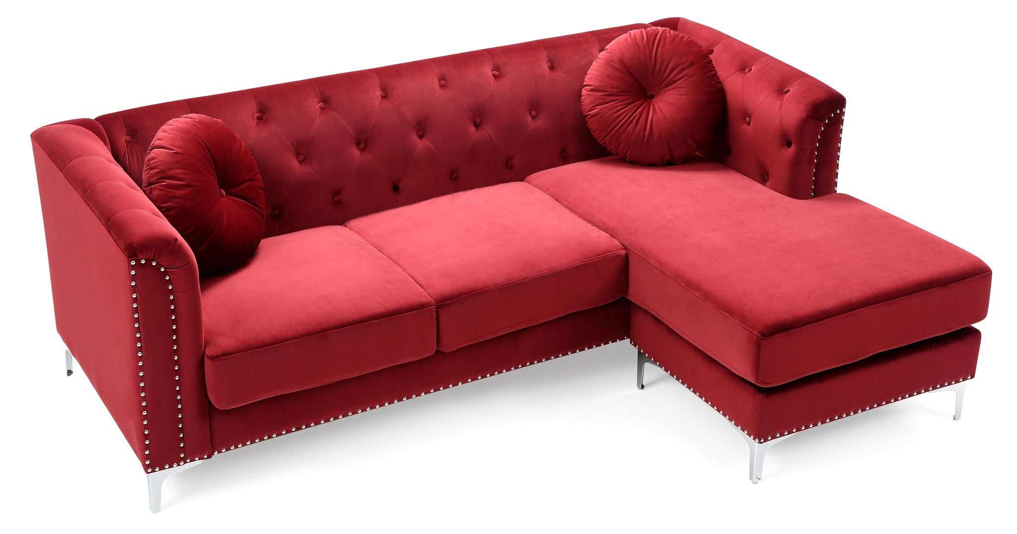 Pompano - Micro Suede Sofa Chaise