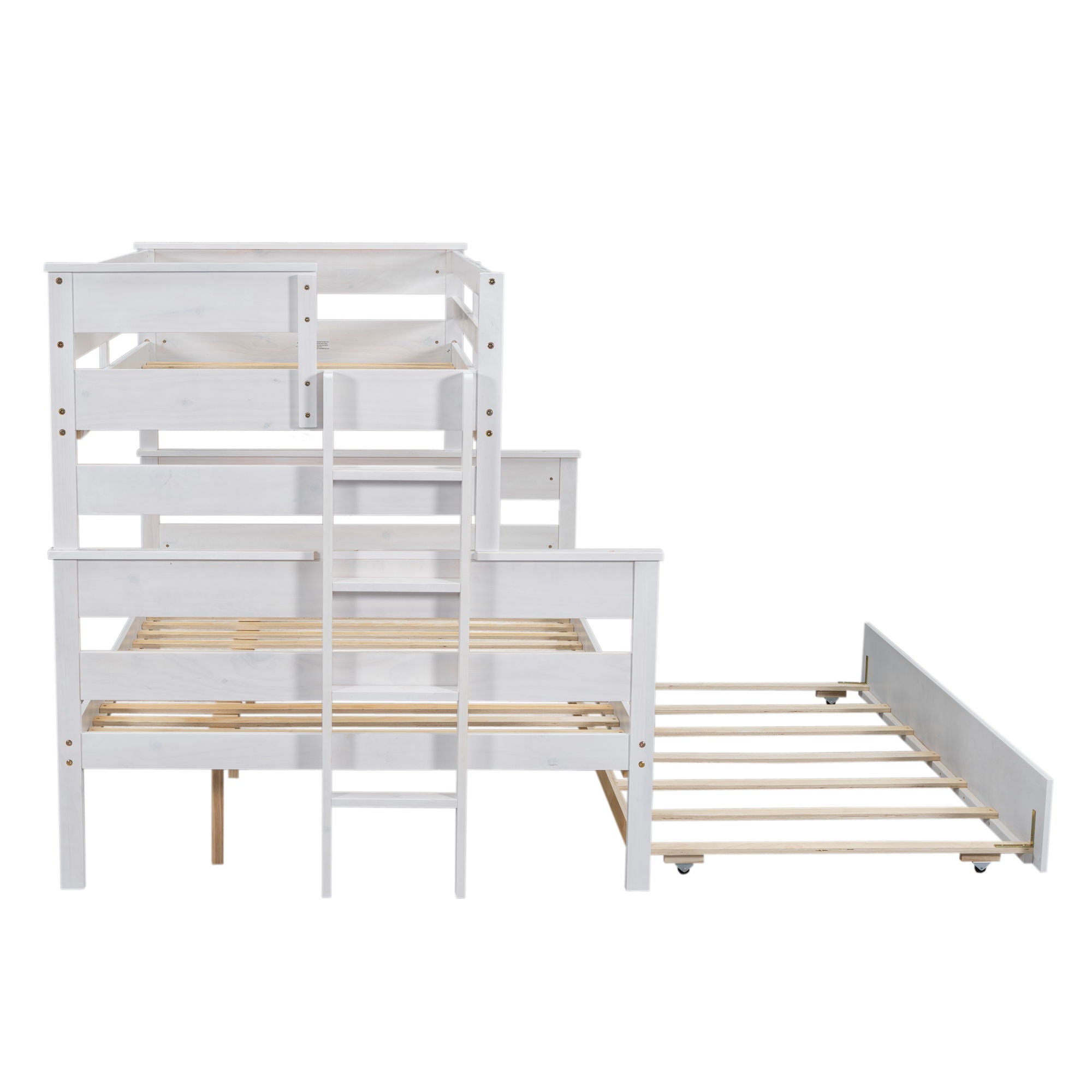 Detachable Design Bunk Bed With Ladder