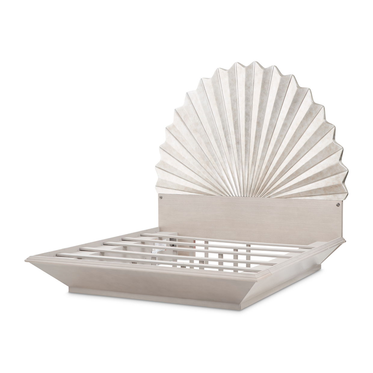 Fantosini - King Fan Bed - Silver Mist