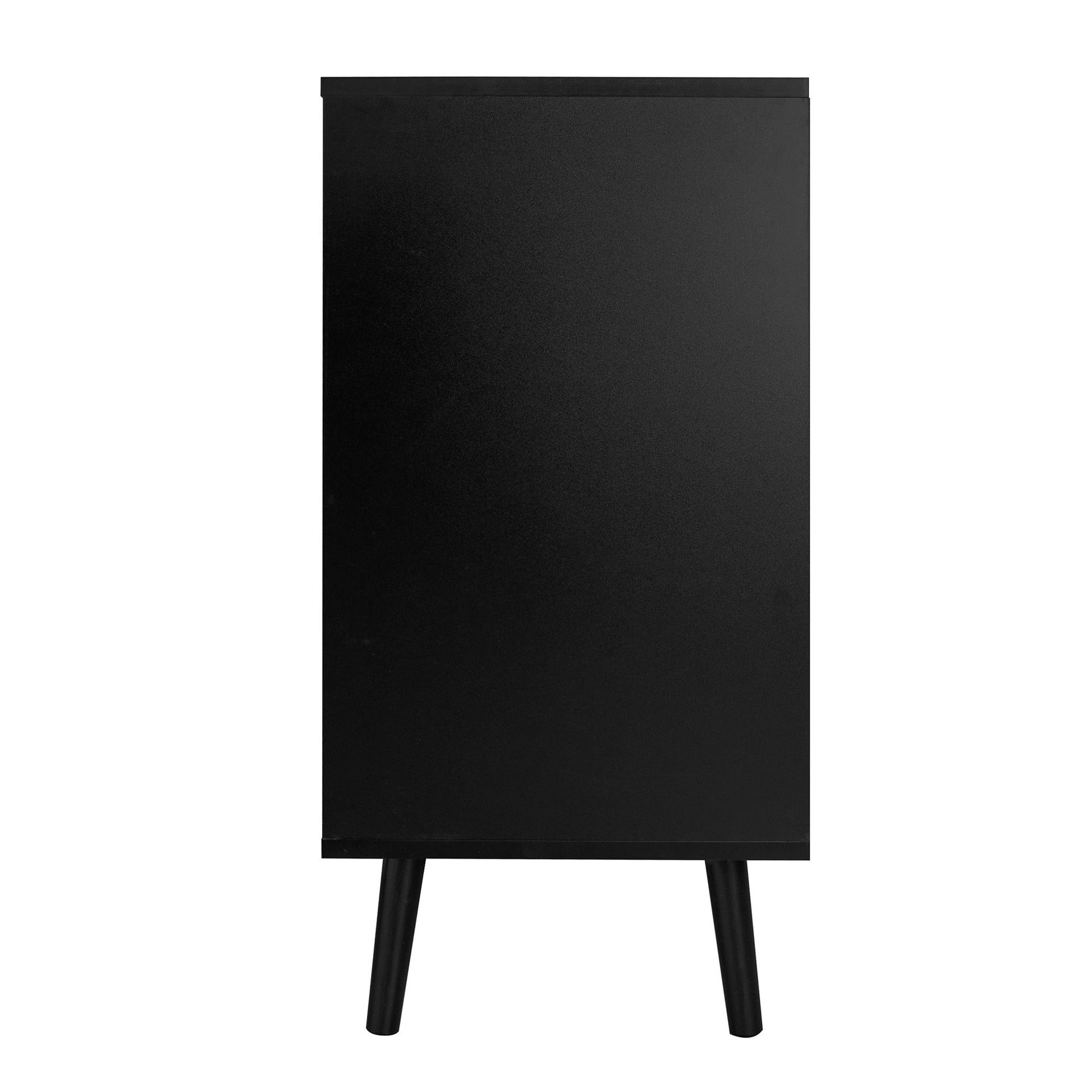 3 Drawer Cabinet, Suitable For Bedroom - Black - Best Buy Furniture
