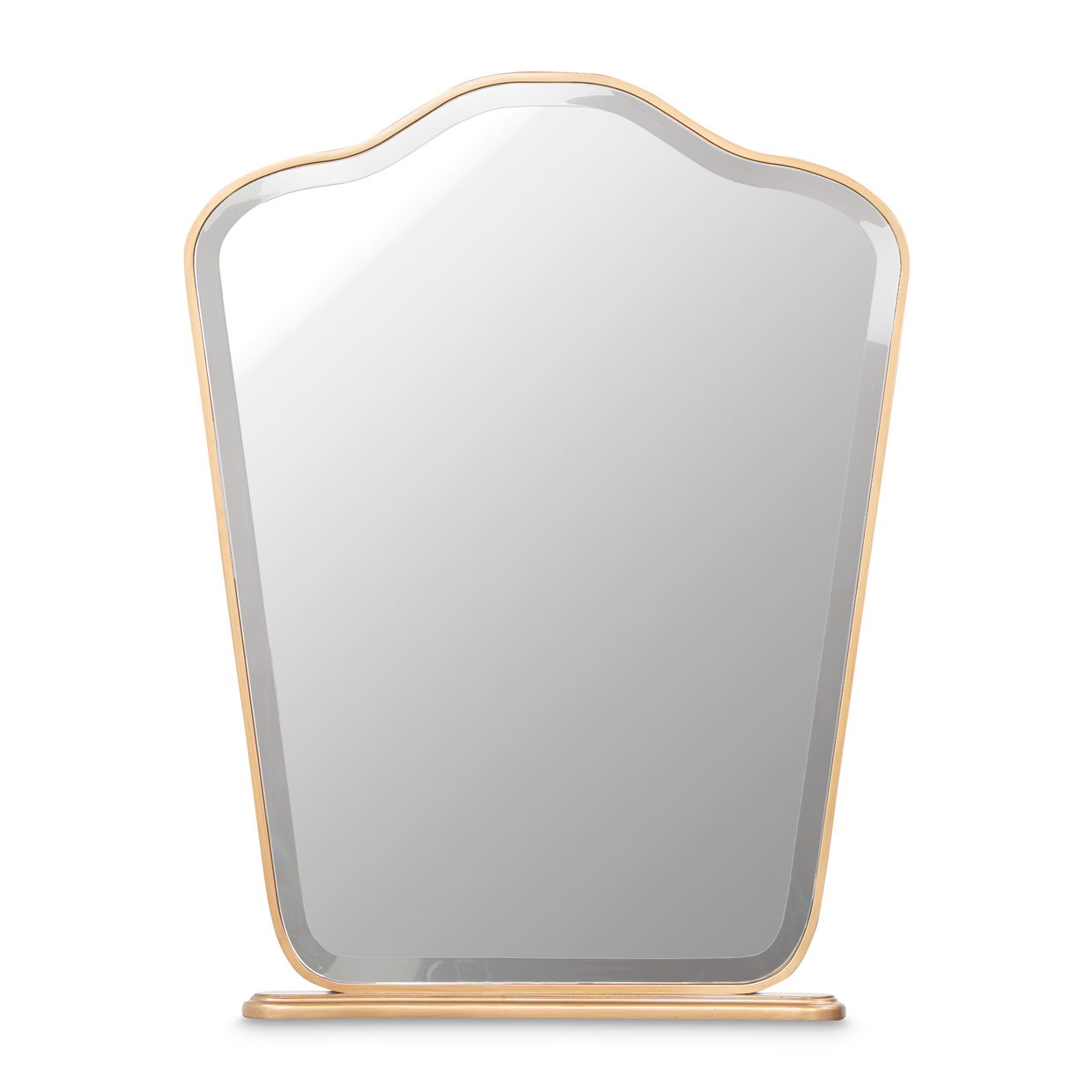 Camellia Field - Vanity Mirror - Gold