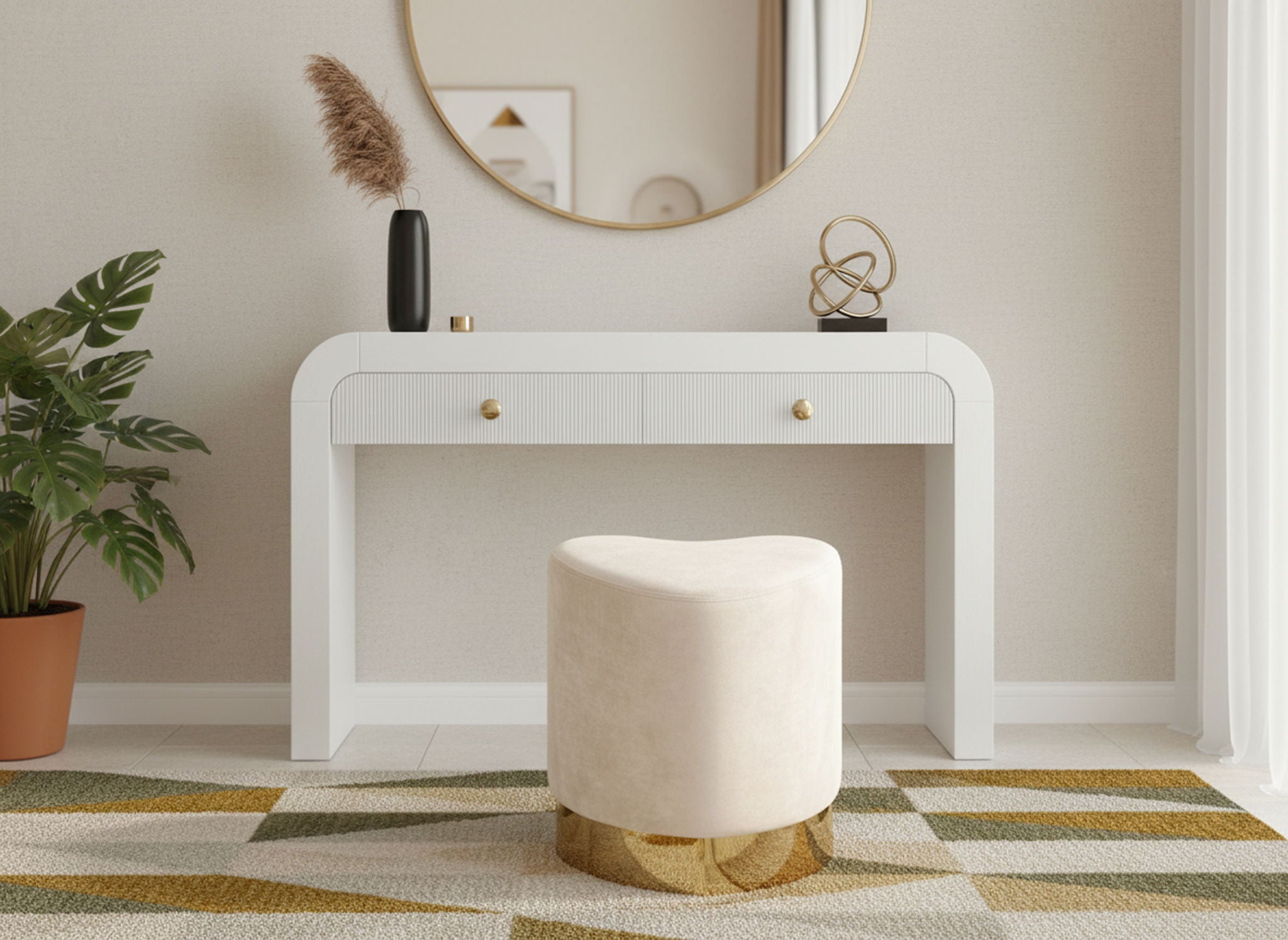 Heart - Stool Ottoman