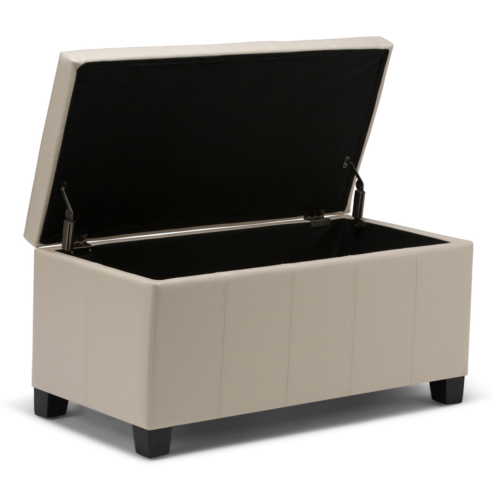 Dover - Upholstered Storage Ottoman Bench - Best Buy Furniture