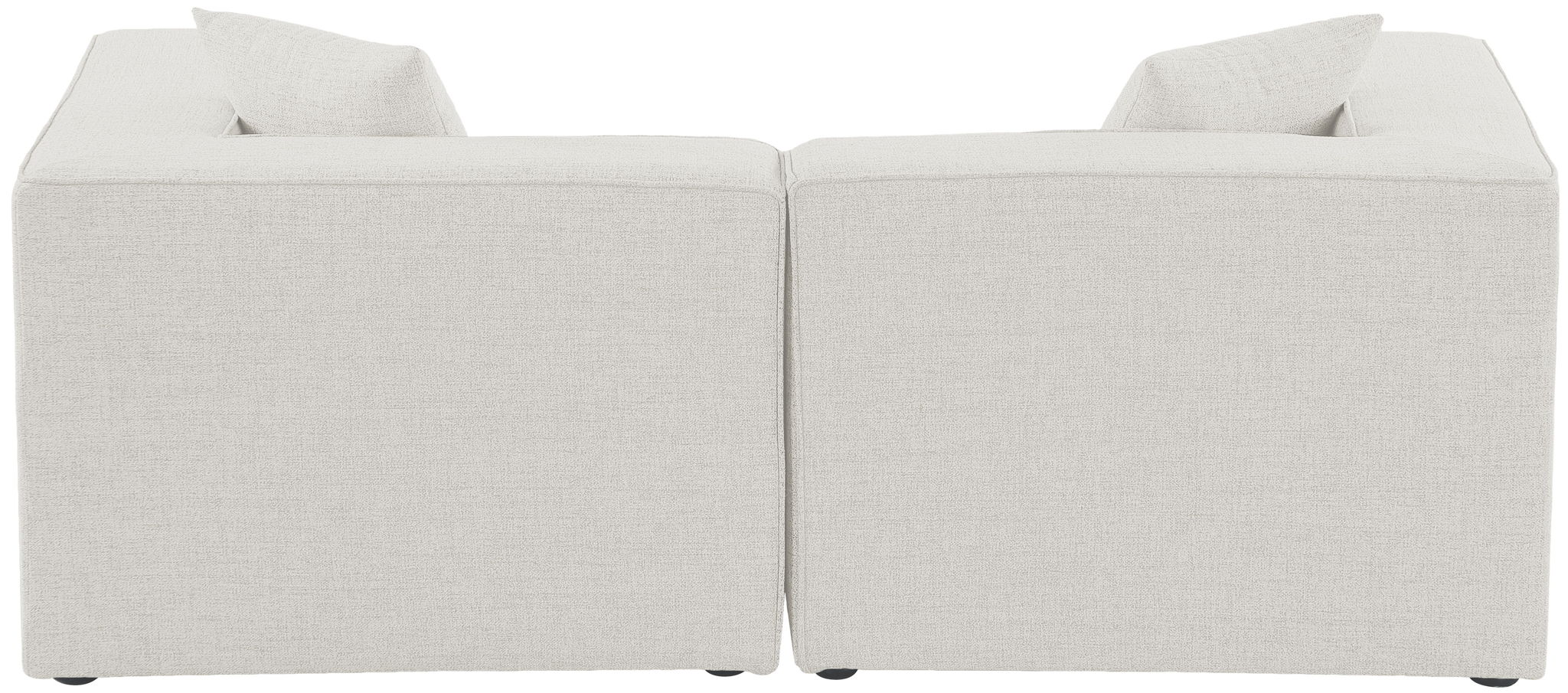 Cube - Linen Modular 2 Seat Sofa