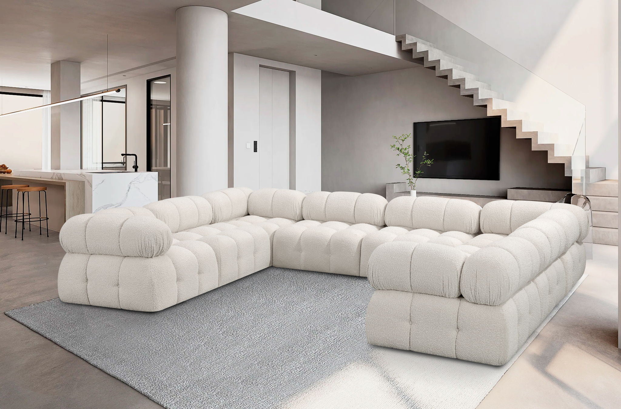 Ames - 8 Piece Modular Sectional