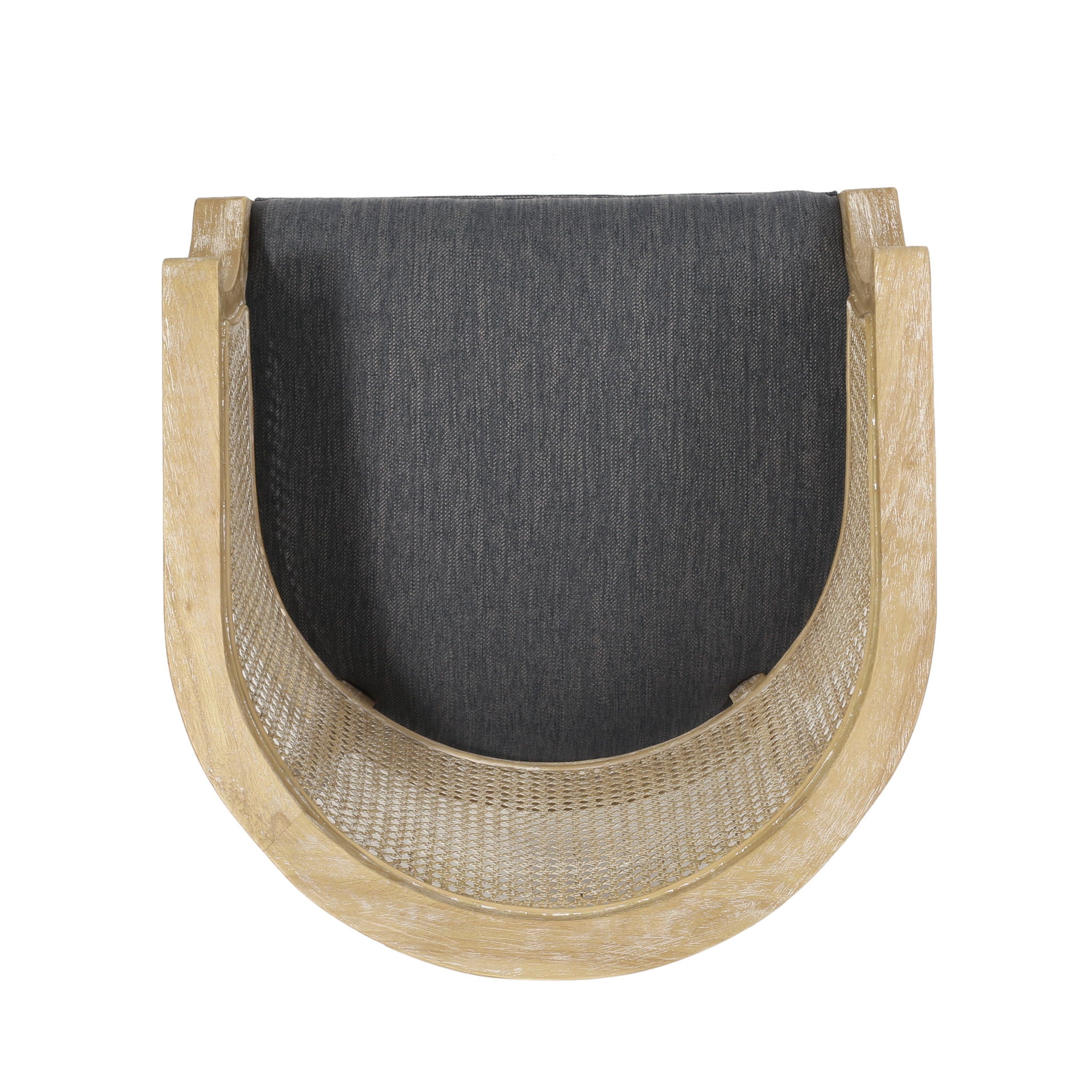 Curved Backrest Accent Chair