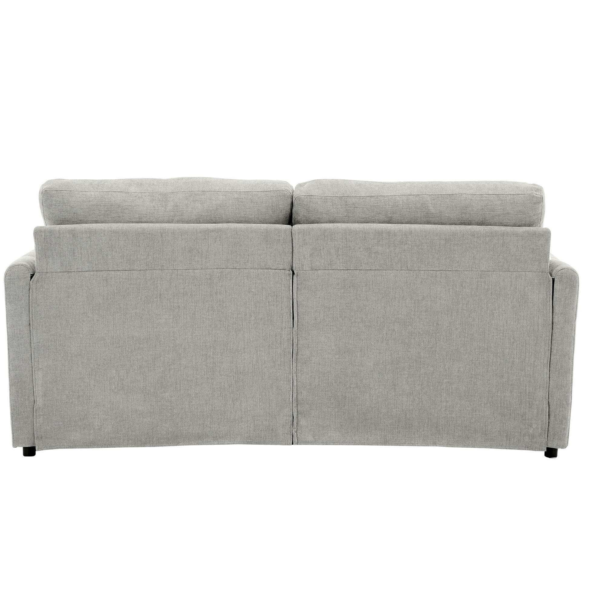 Cozy Upholstered Plush Cushion Loveseat Sofa For Living Room - Best Buy Furniture