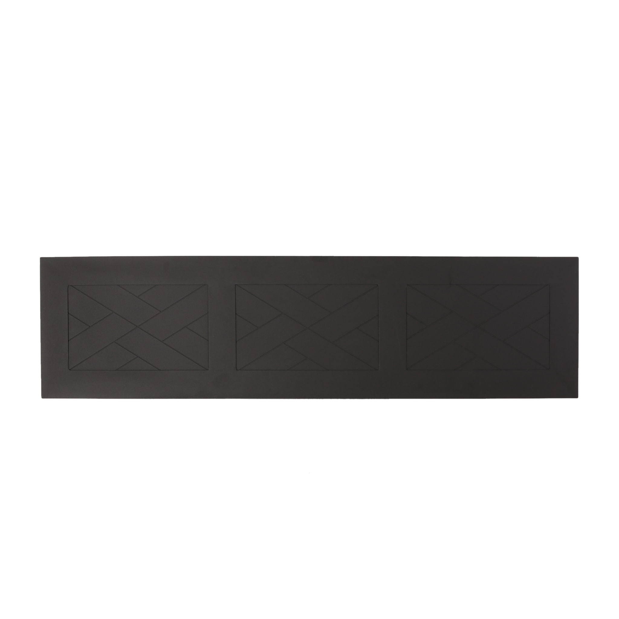 Modern Aluminum Outdoor Dining Bench With X Base