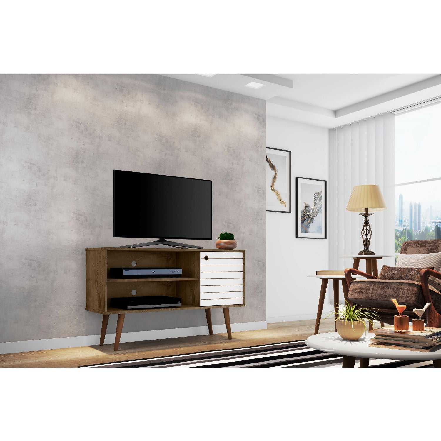 Liberty - 43" TV Stand With Concealed Storage