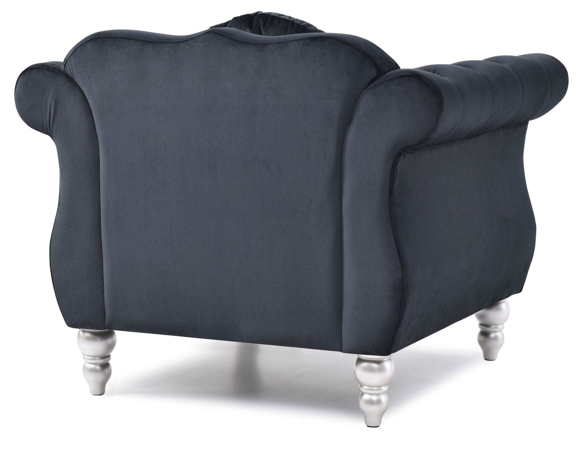 Chic Transitional Flared Arm Chair - Best Buy Furniture