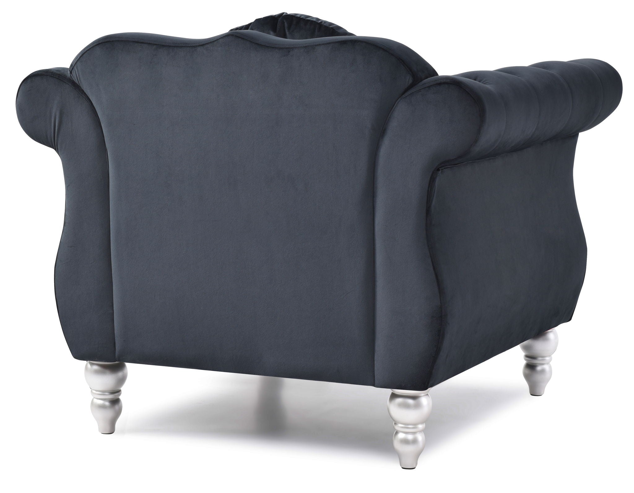 Chic Transitional Flared Arm Chair - Best Buy Furniture