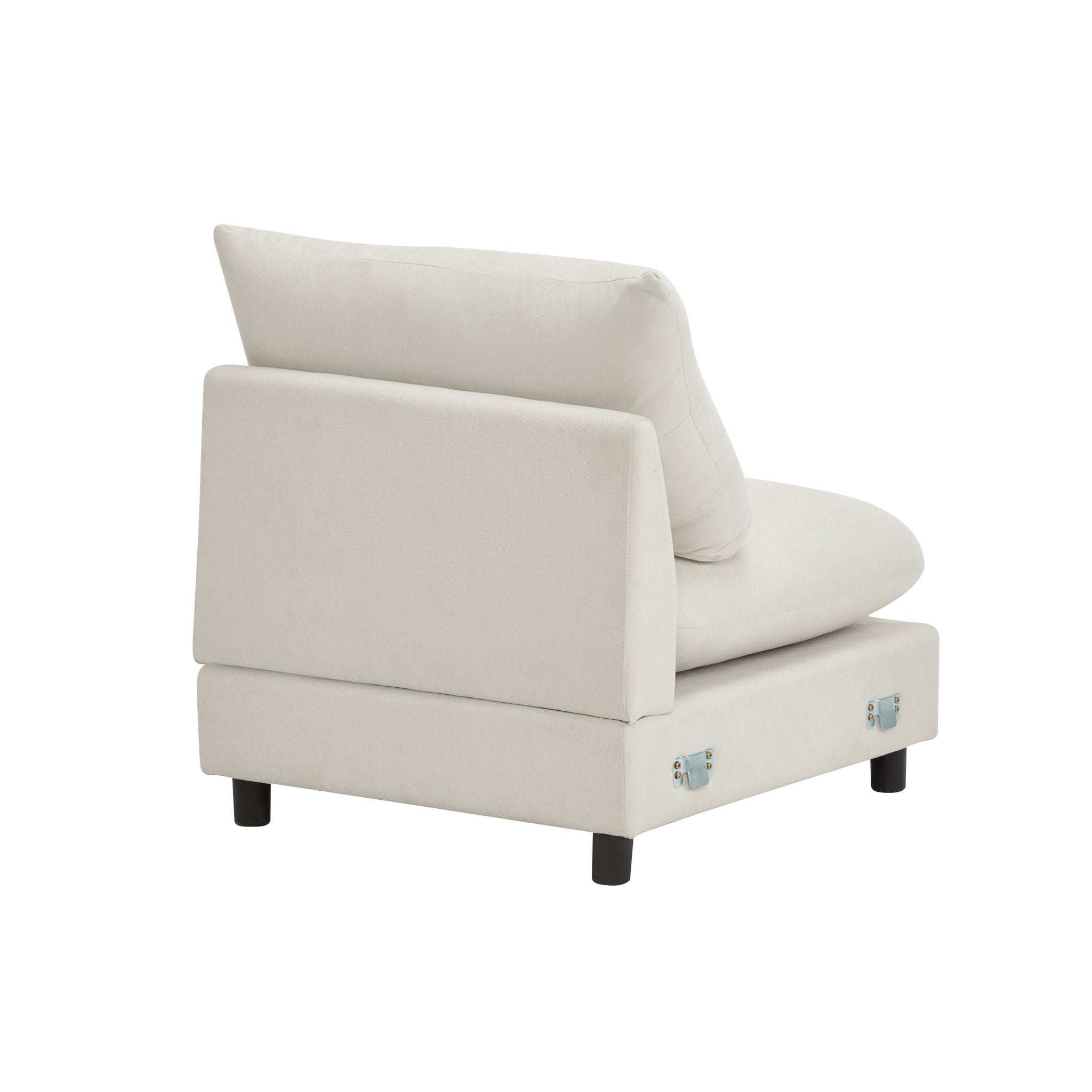 Oversize Modular Free Combination Sectional Sofa Couch With Ottoman For Living Room