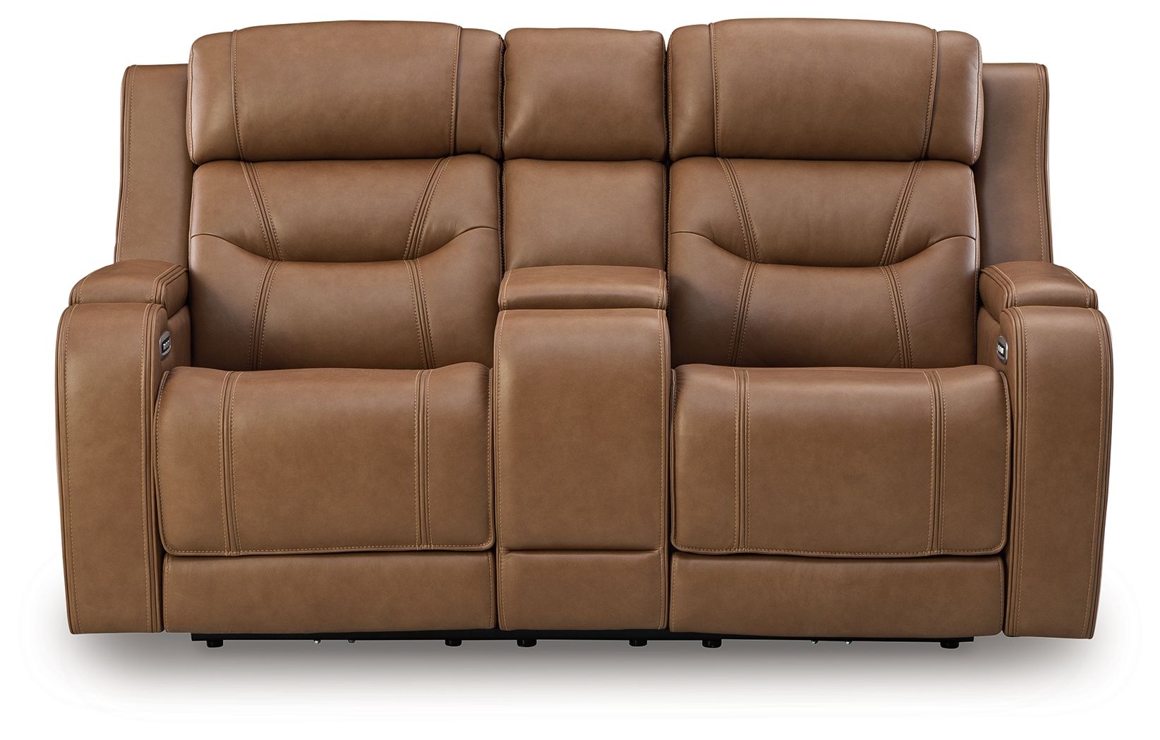 Knightington - Power Reclining Loveseat With Audio Seating - Best Buy Furniture