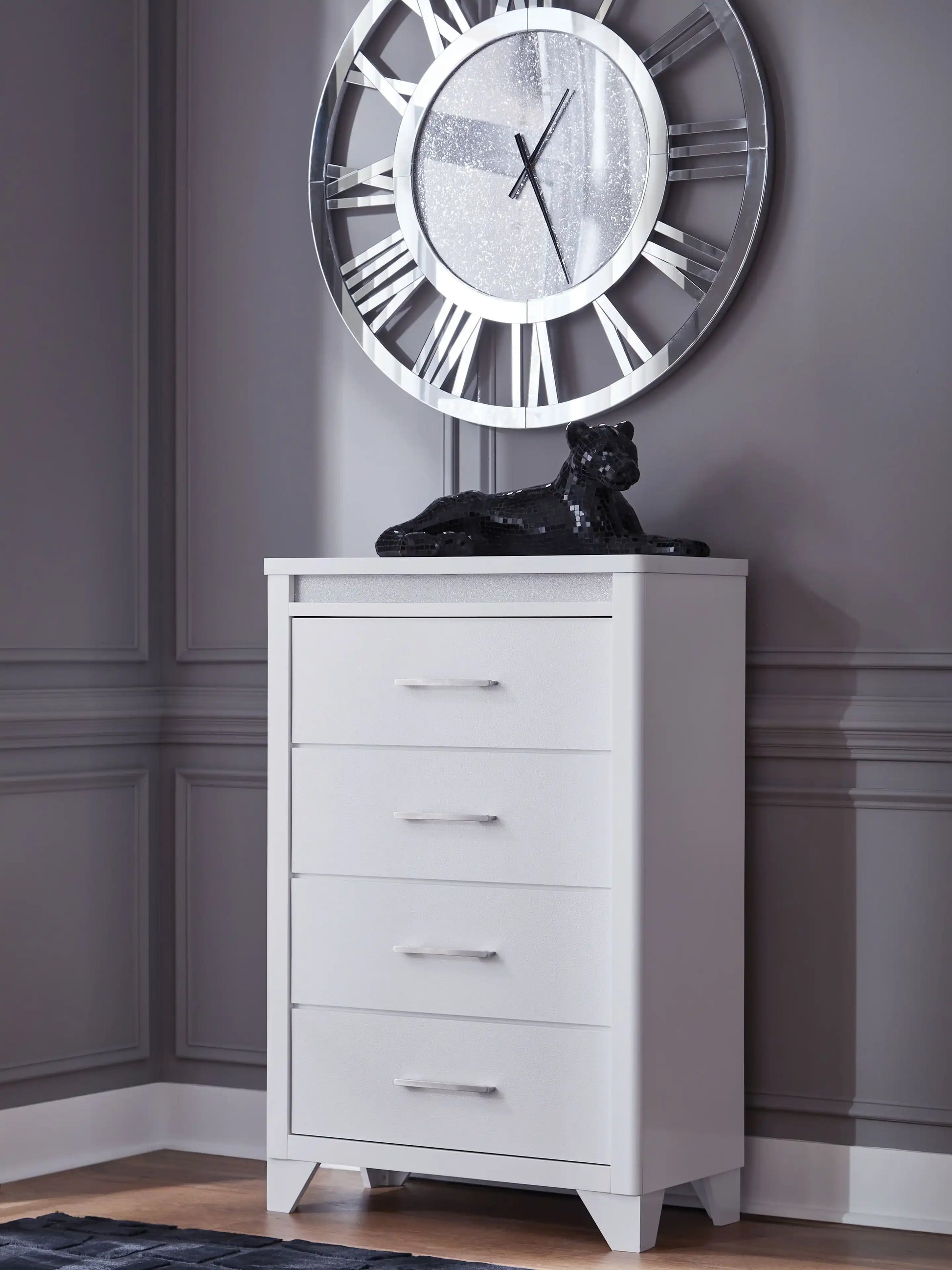 Jarlee - Four Drawer Chest - White - Best Buy Furniture
