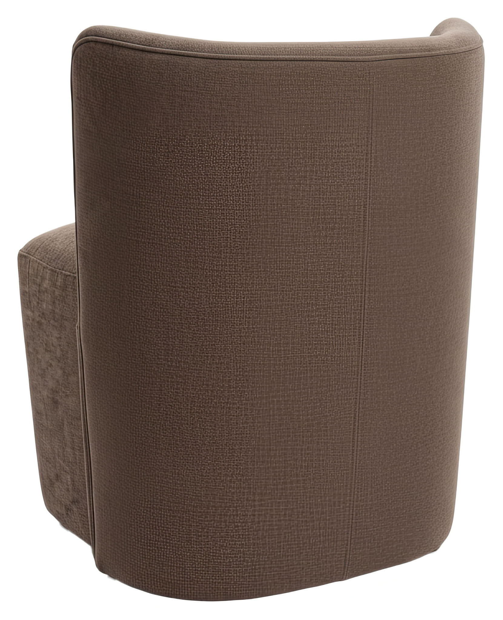 Bambun - Dining Chair With Wheels - Brown