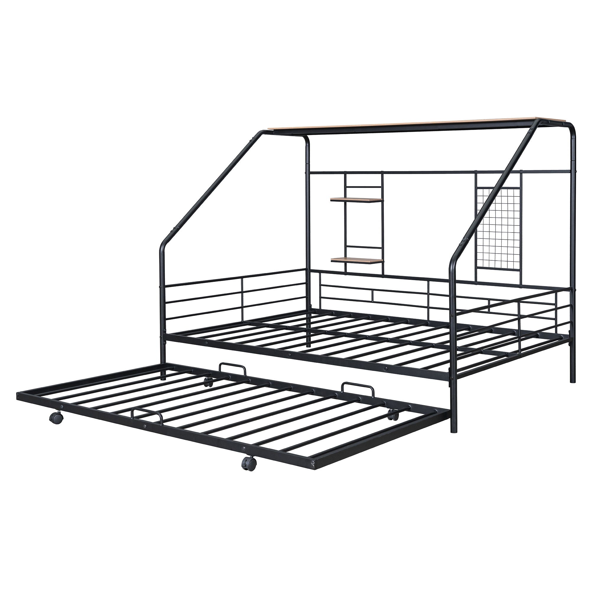 Playhouse Design Bed With Trundle