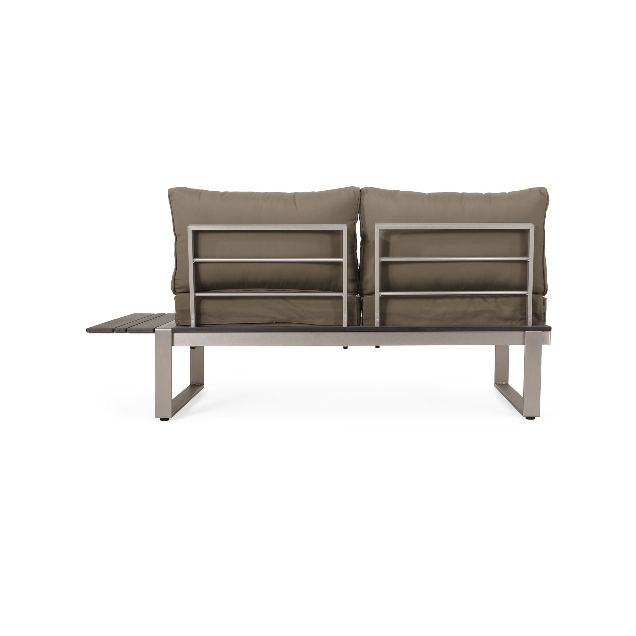 Sterling - Outdoor V Shaped 5 Seater Sofa Set With Cushions