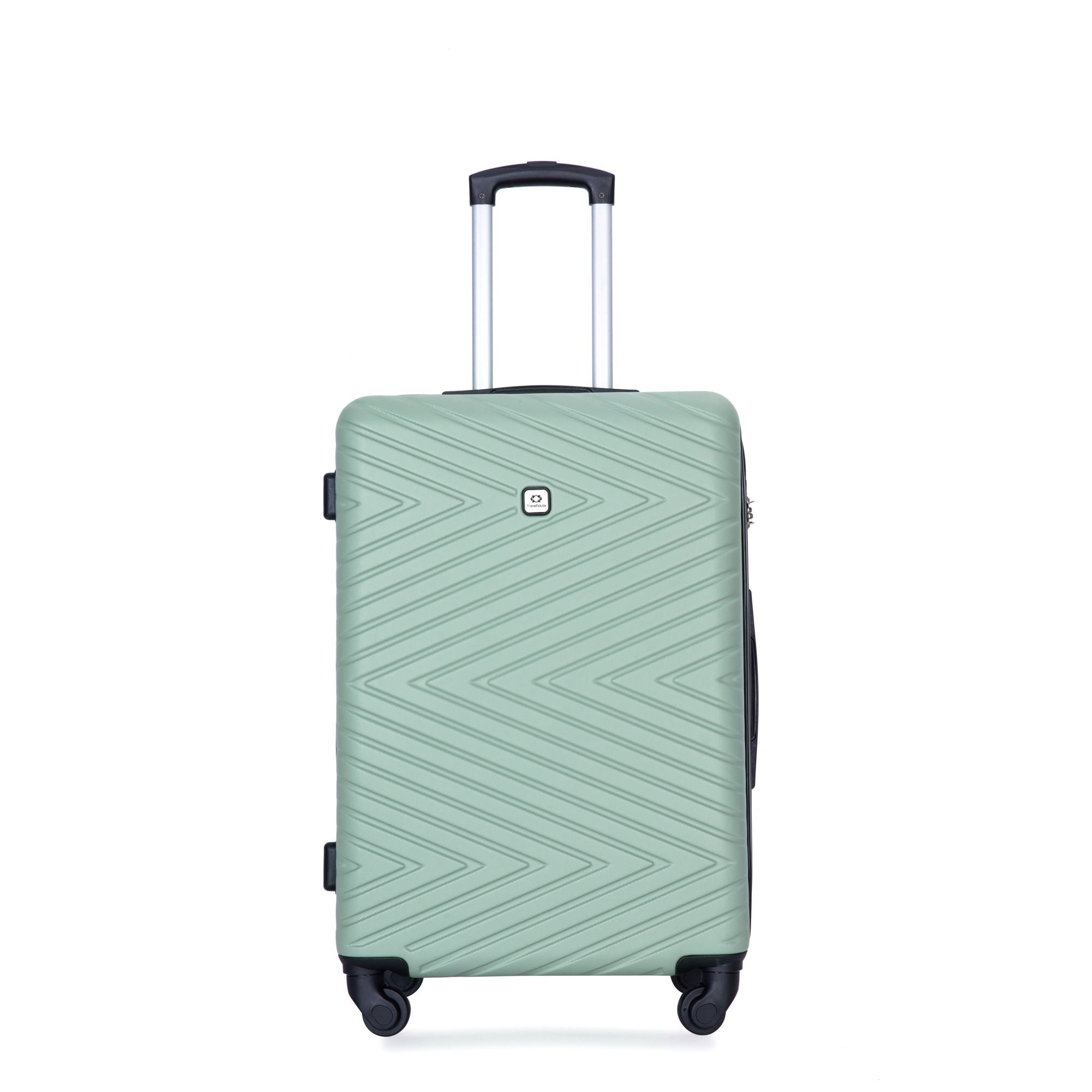 Luggage 4 Piece Lightweight Suitcase With Rotating Wheels With Tsa Lock,
