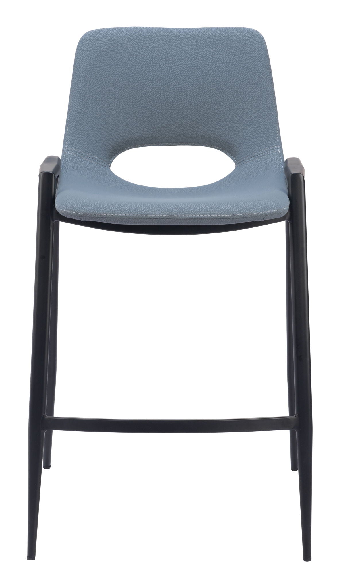 Desi - Counter Chair With Black Legs (Set of 2)