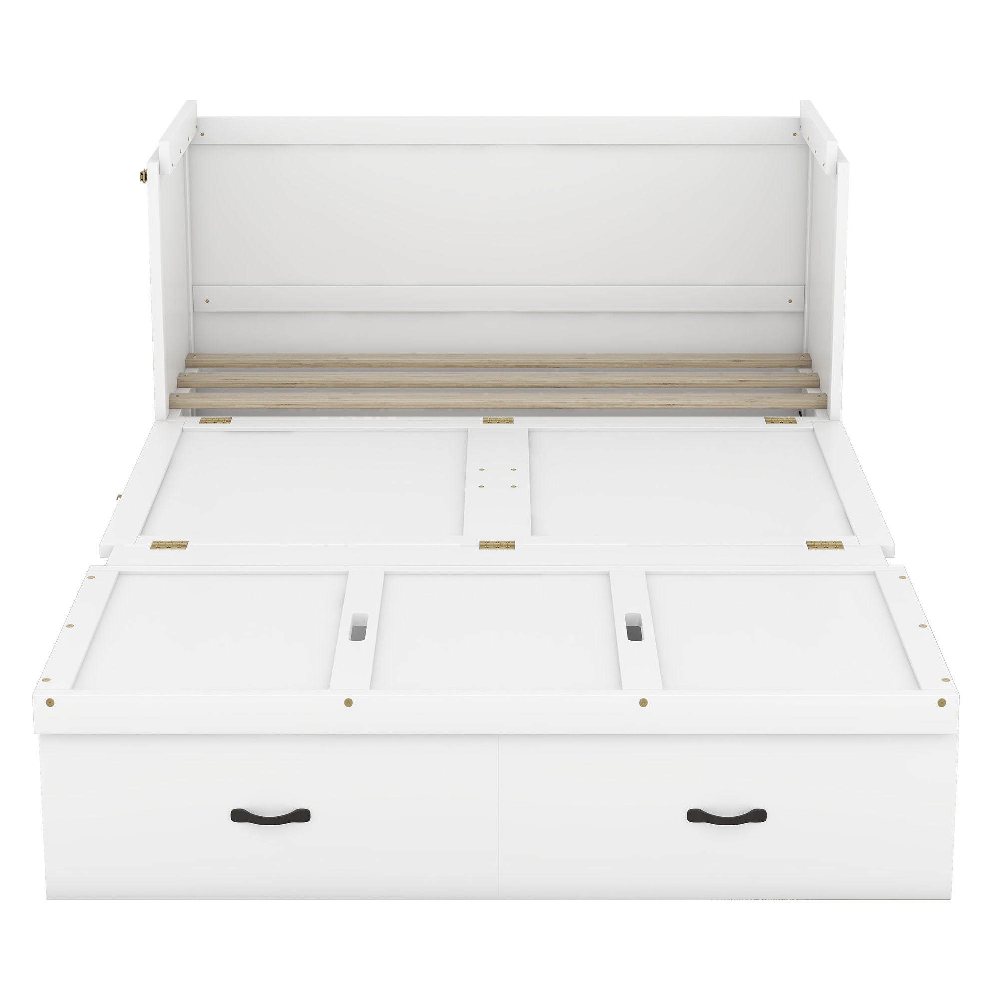 Murphy Bed With USB Port And A Large Drawer