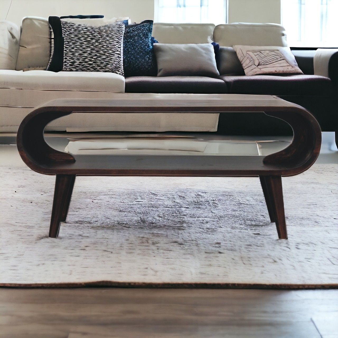 Amaya - Coffee Table - Light Walnut