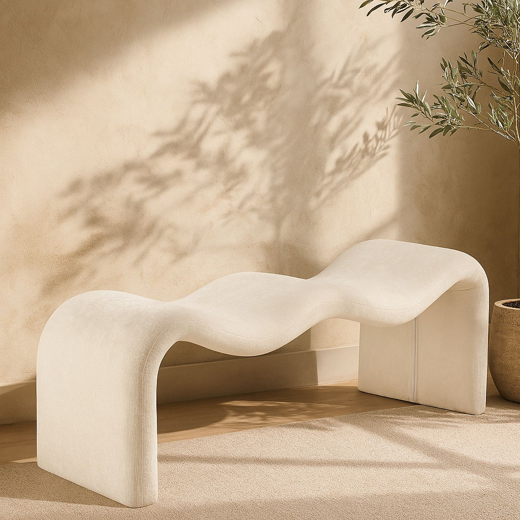 Willow - Chenille Bench - Best Buy Furniture