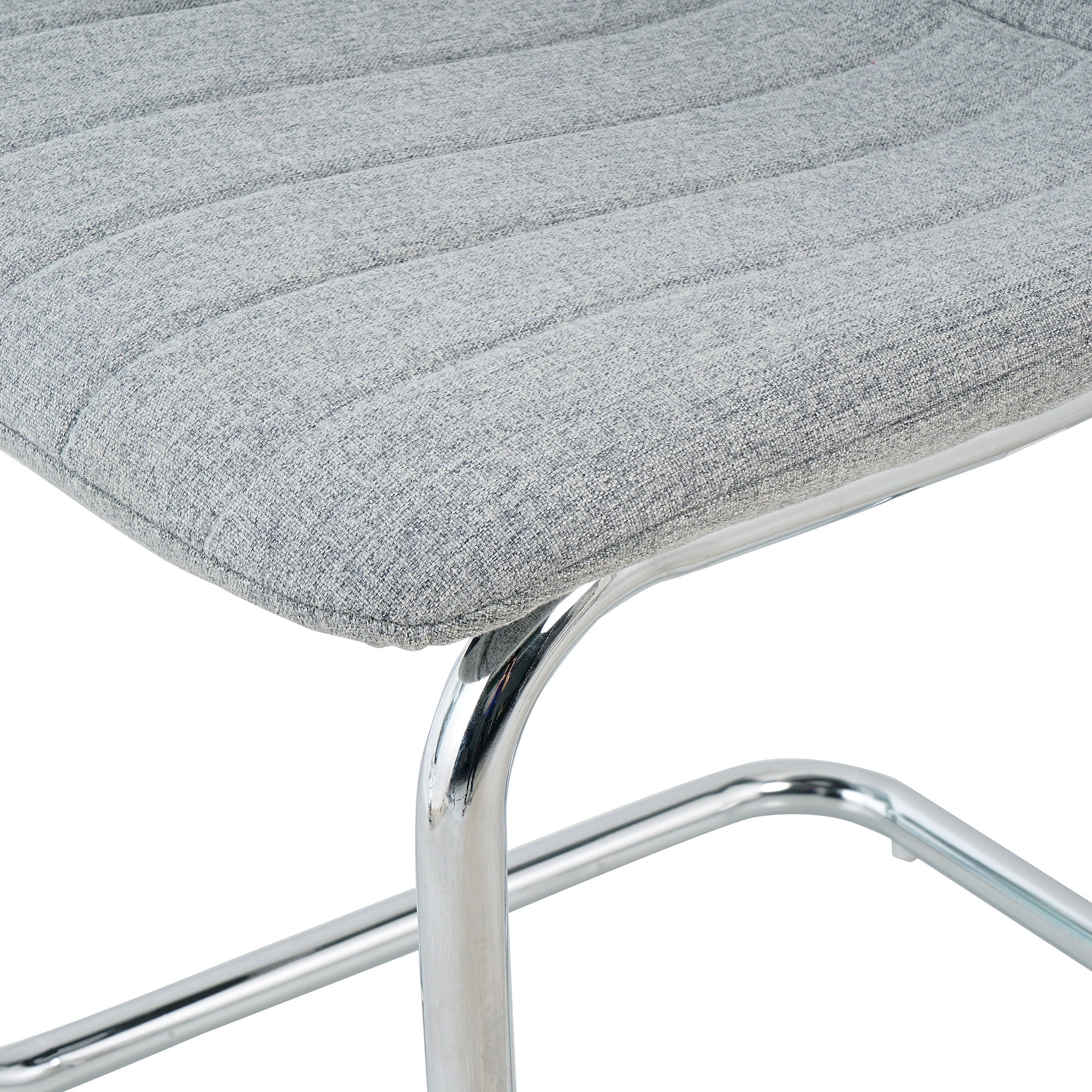 Modern Dining Chair With Metal Legs