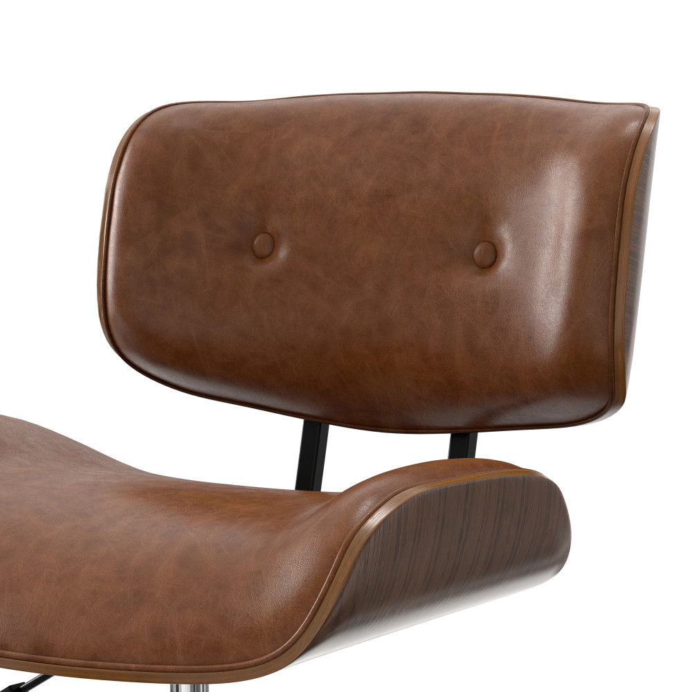 Dax - Bentwood Adjustable Office Chair - Best Buy Furniture