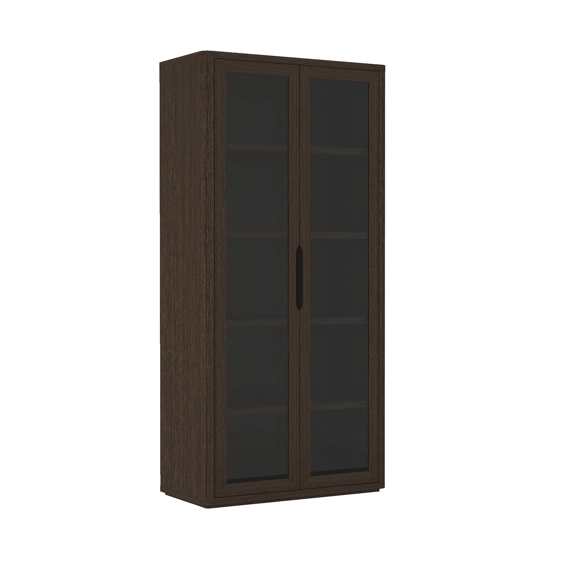 Rivington - Bookcase Cabinet With Glass Doors